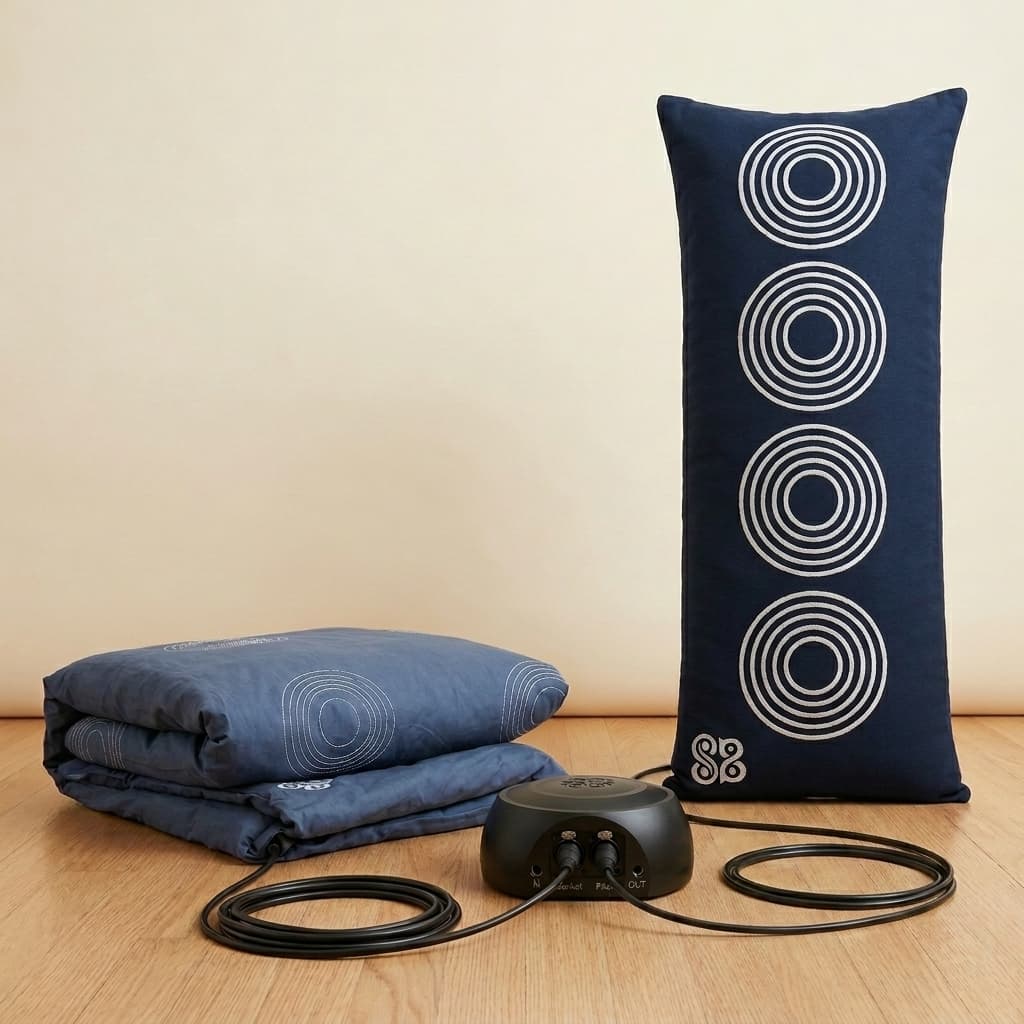 SoundBlanket Blanket and Pillow combo